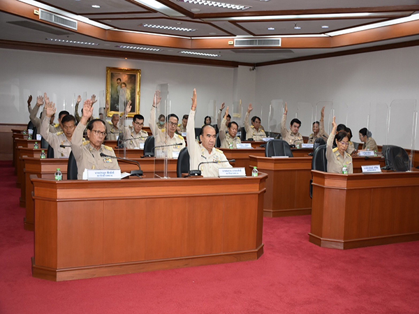 การประชุมสภาเทศบาลนครปากเกร็ด สมัยวิสามัญ สมัยที่หนึ่ง ครั้งที่ ๑ ประจำปี พ.ศ. ๒๕๖๗