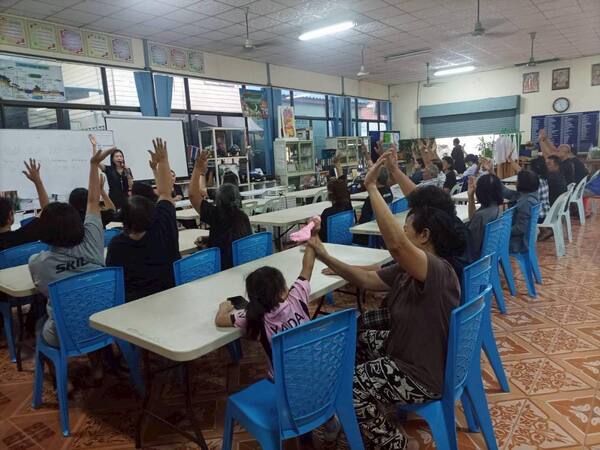 ประชาคมหมู่บ้าน กรณีประสบอุทกภัยในช่วงฤดูฝนปี ๒๕๖๘