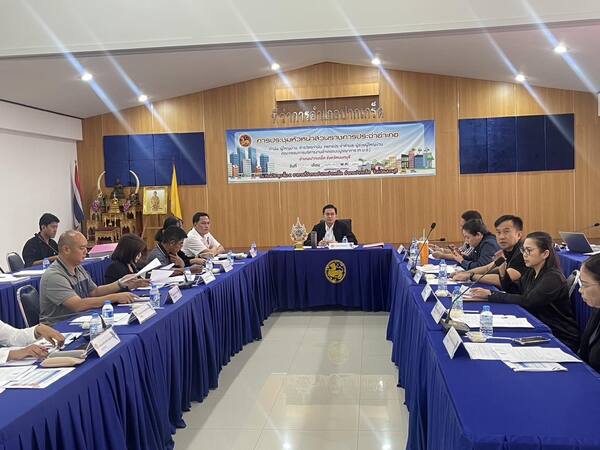 ประชุมคณะกรรมการให้ความช่วยเหลือผู้ประสบภัยพิบัติอำเภอปากเกร็ด (ก.ช.ภ.อ.ปากเกร็ด) ครั้งที่ ๒/๒๕๖๘