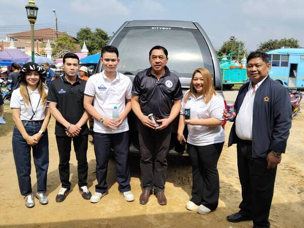 ๑๐ พฤศจิกายน ๒๕๖๘ มอบอาหารเป็นขวัญกำลังใจให้ผู้บรรจุทราย 